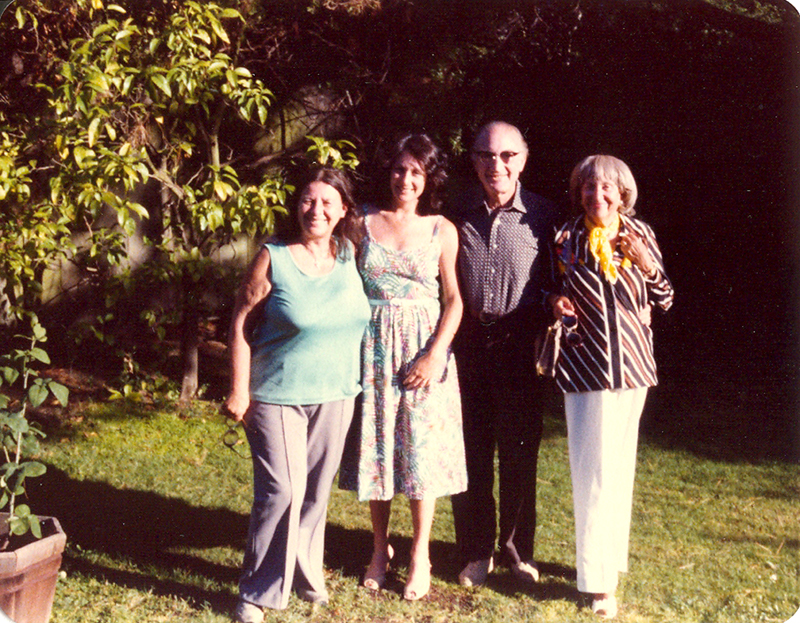 Esther Linda Carl Laura Auerbach 1980